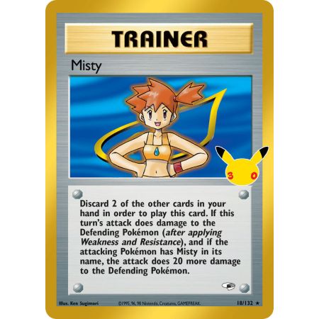 Misty (Rare Holo) - Classic Collection