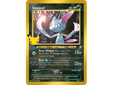 Sneasel (Rare) - Classic Collection