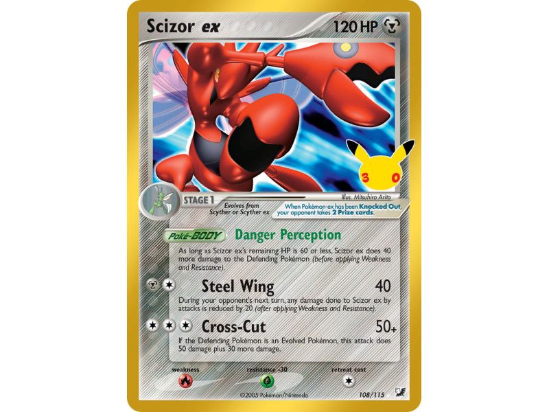 Scizor ex (Rare Holo ex) - Classic Collection