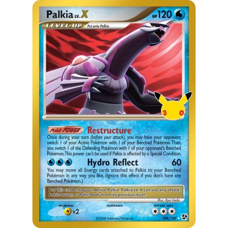 Palkia LV.X (Rare Holo LV.X) - Classic Collection