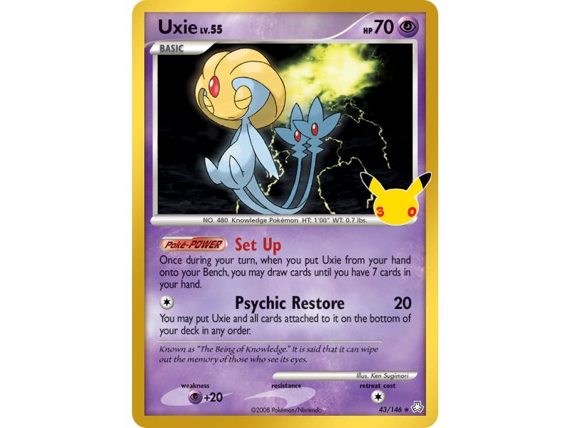 Uxie (Rare) - Classic Collection