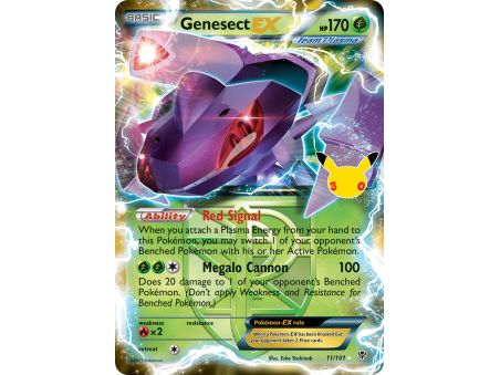 Genesect-EX (Rare Holo EX) - Classic Collection