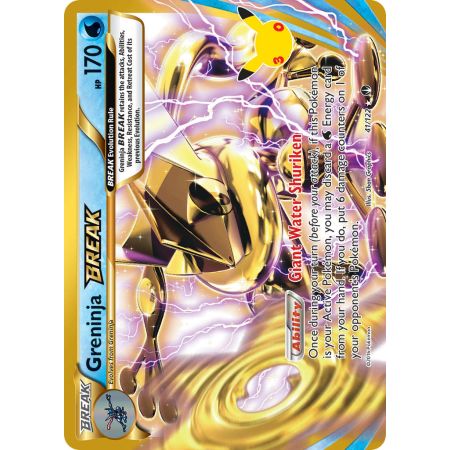 Greninja BREAK (Rare BREAK) - Classic Collection