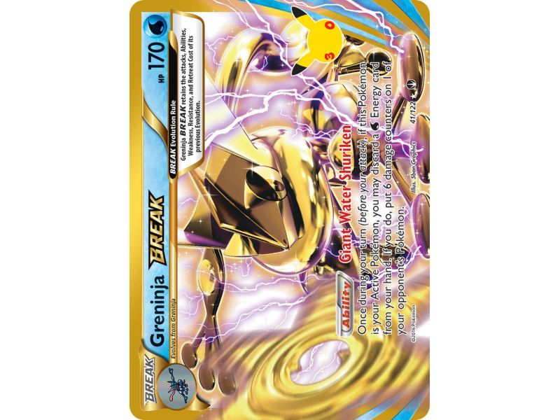 Greninja BREAK (Rare BREAK) - Classic Collection