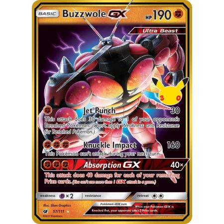 Buzzwole-GX (Rare Holo GX) - Classic Collection