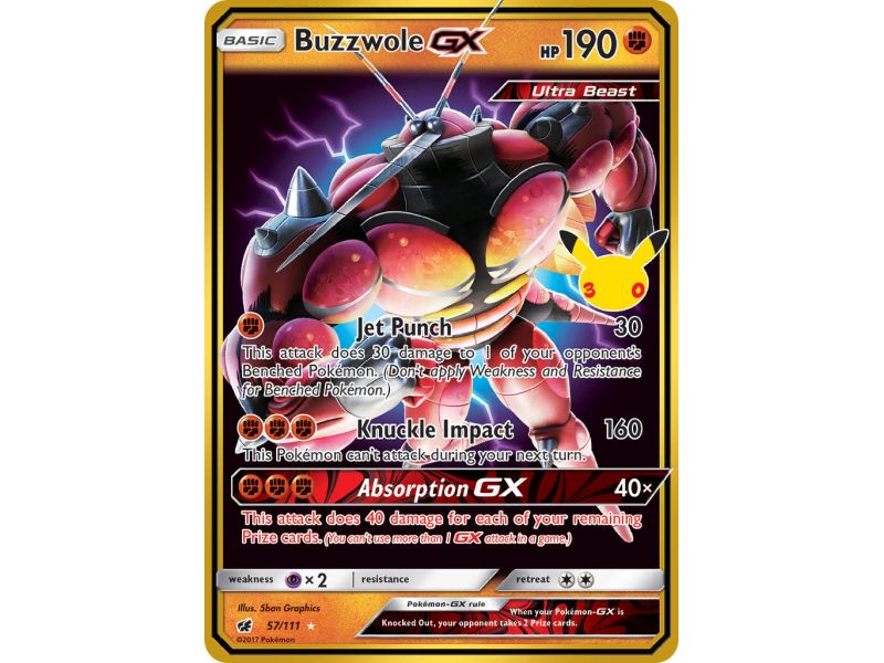 Buzzwole-GX (Rare Holo GX) - Classic Collection