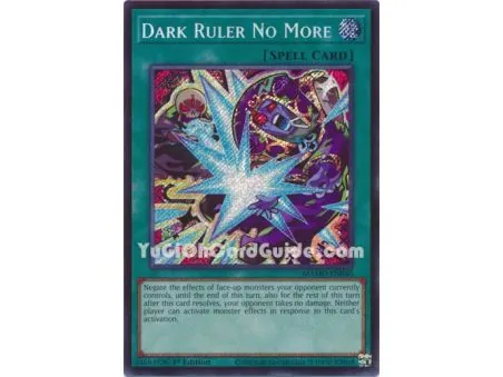 Dark Ruler No More