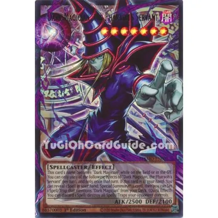 Dark Magician, the Pharaoh's Servant