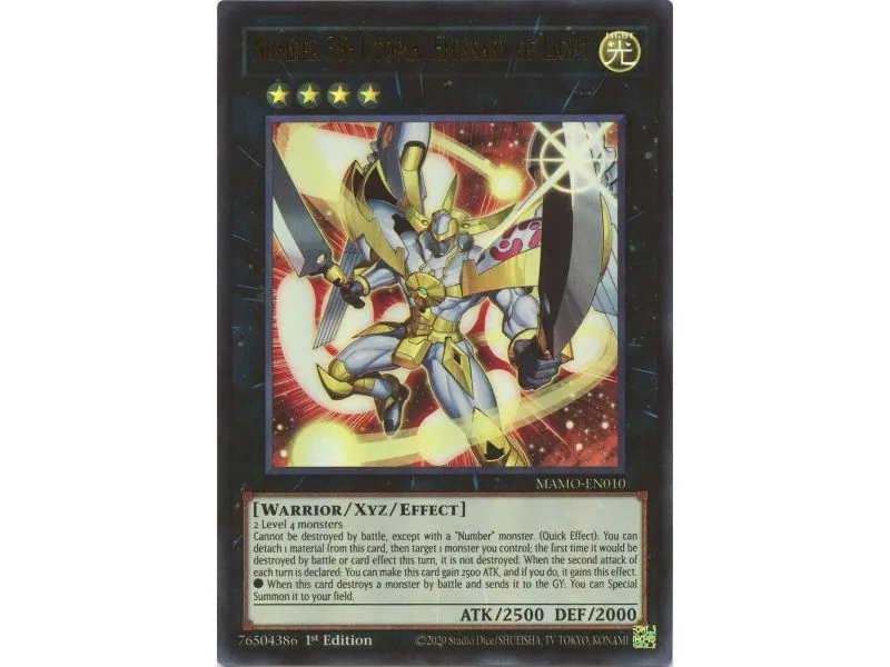 Number 39: Utopia, Emissary of Light MAMO-010 | Magnificent Monsters | ProCards México