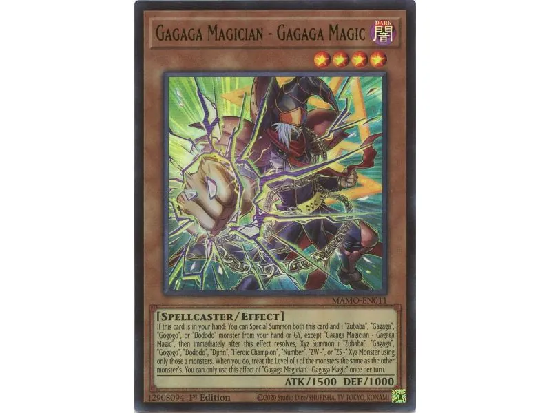 Gagaga Magician - Gagaga Magic MAMO-011 | Magnificent Monsters | ProCards México