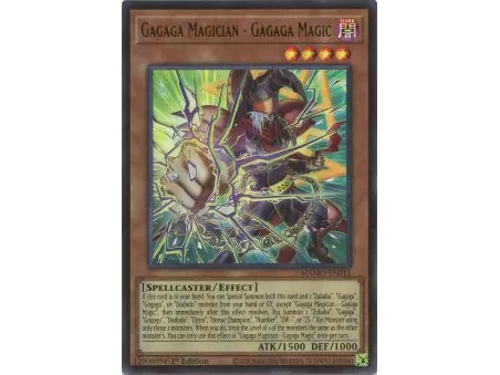 Gagaga Magician - Gagaga Magic MAMO-011 | Magnificent Monsters | ProCards México