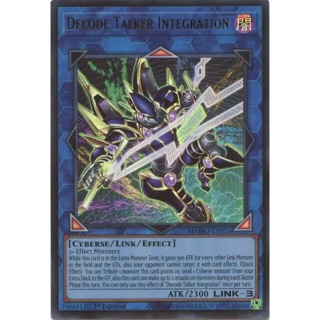 Decode Talker Integration MAMO-016 | Magnificent Monsters | ProCards México