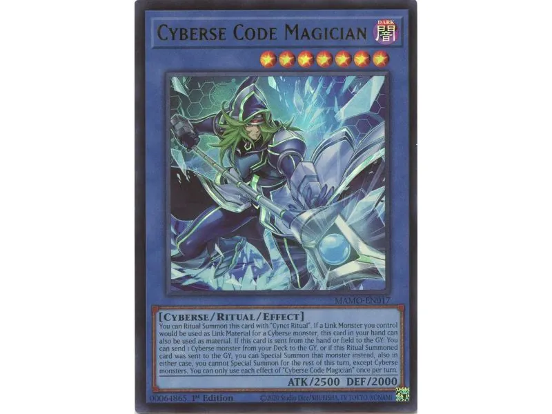 Cyberse Code Magician MAMO-017 | Magnificent Monsters | ProCards México