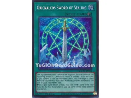 Orichalcos Sword of Sealing