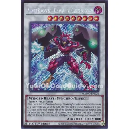 Assault Blackwing - Kusanagi the Gathering Storm