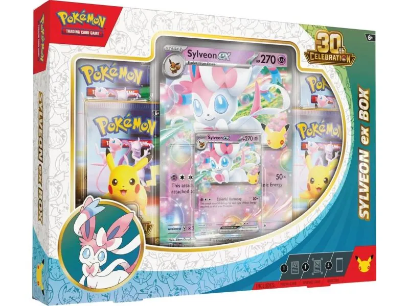 ME 30th Celebration Sylveon ex Box