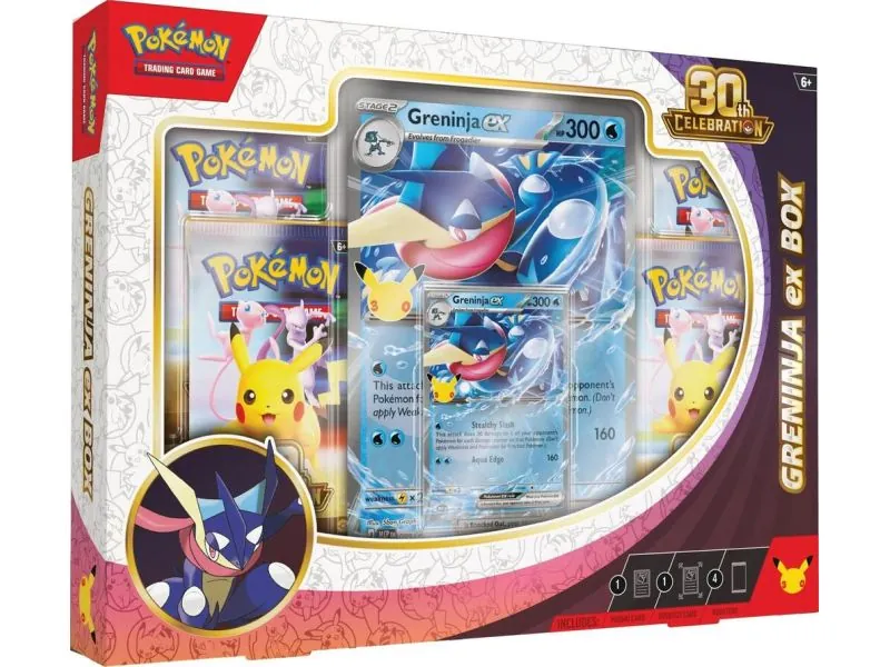 ME 30th Celebration Greninja ex Box