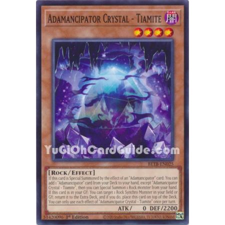 Adamancipator Crystal - Tiamite