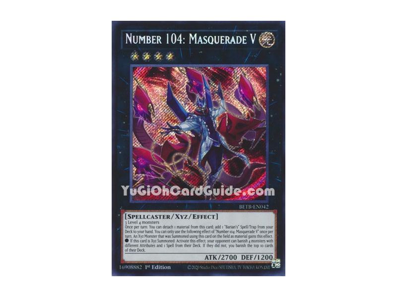 Number 104: Masquerade V