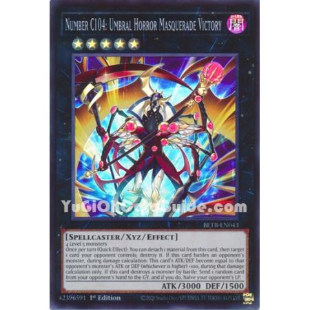 Number C104: Umbral Horror Masquerade Victory
