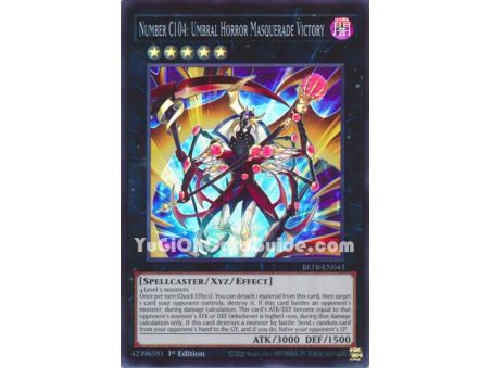 Number C104: Umbral Horror Masquerade Victory