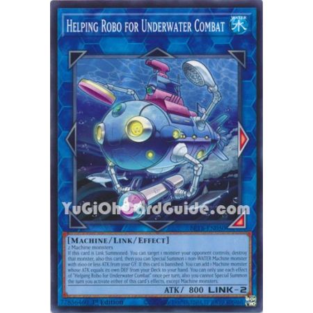 Helping Robo for Underwater Combat