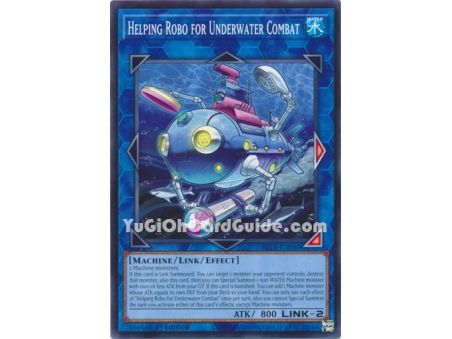 Helping Robo for Underwater Combat