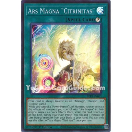 Ars Magna "Citrinitas"