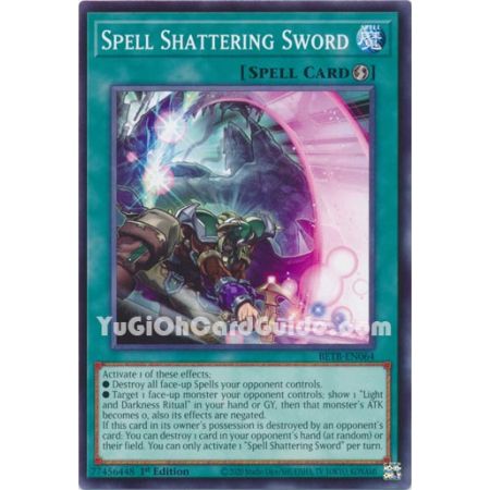Spell Shattering Sword