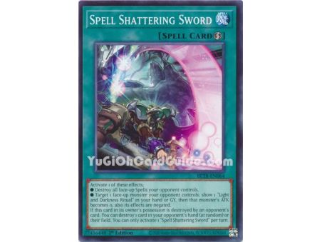 Spell Shattering Sword