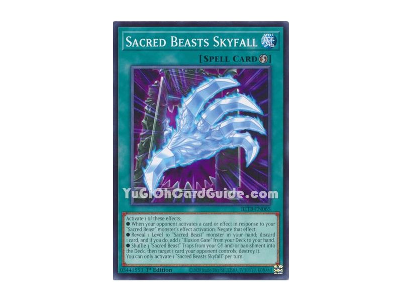 Sacred Beasts Skyfall