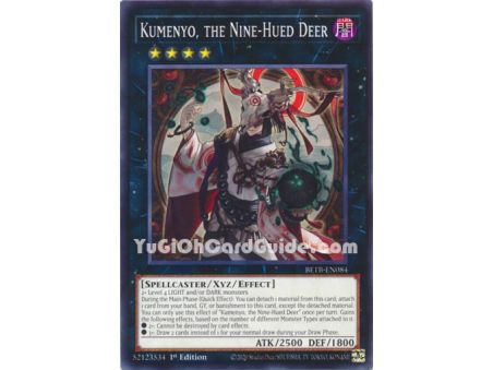 Kumenyo, the Nine-Hued Deer
