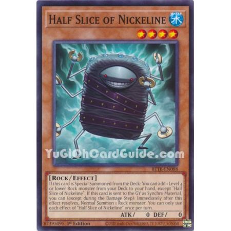Half Slice of Nickeline