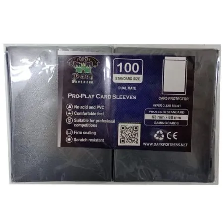 Micas DARK FORTRESS Standard DUAL C/100 Color Negro