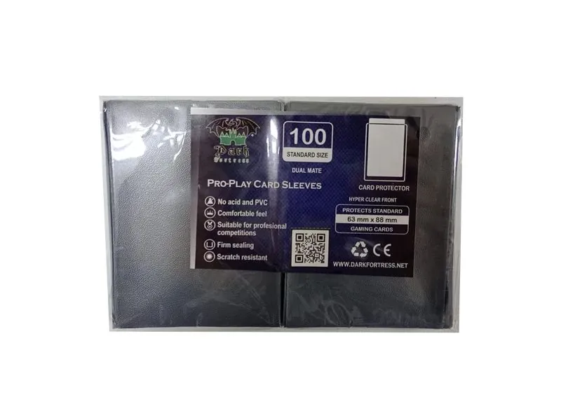 Micas DARK FORTRESS Standard DUAL C/100 Color Negro