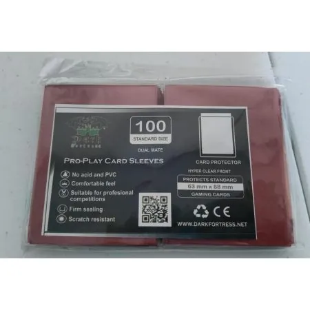 Micas DARK FORTRESS Standard C/100 Color Rojo
