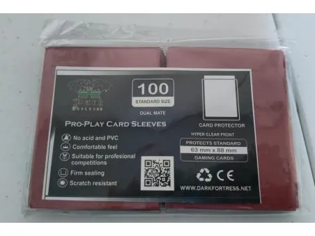 Micas DARK FORTRESS Standard C/100 Color Rojo