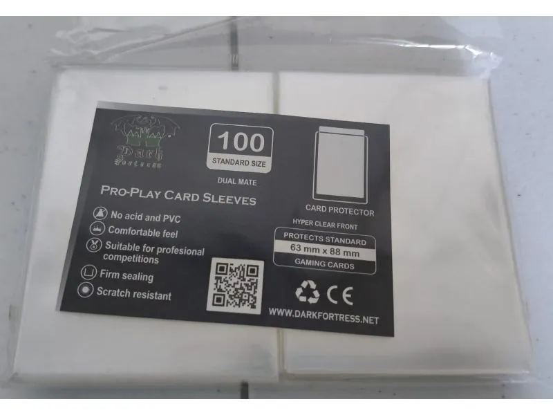 Micas DARK FORTRESS Standard DUAL C/100 Color Transparente