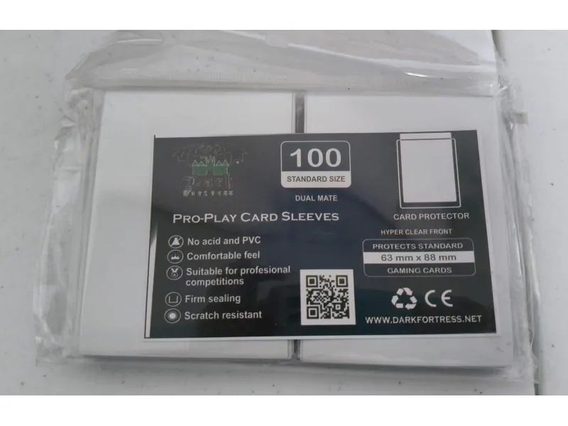 Micas DARK FORTRESS Standard DUAL C/100 Color Blanco
