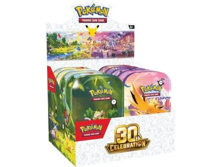 ME 30th Celebration Mini Tin Display