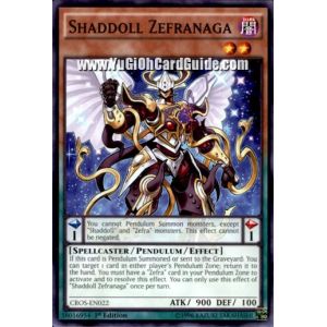 Shaddoll Zefranaga (Common)