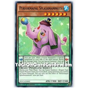 Performapal Splashmammoth (Rare)