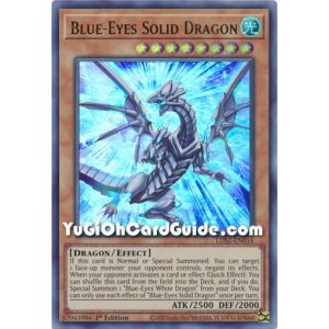 Blue-Eyes Solid Dragon (Ultra Rare)