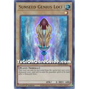 Sunseed Genius Loci (Ultra Rare)