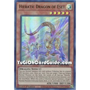 Hieratic Dragon of Eset (Ultra Rare)