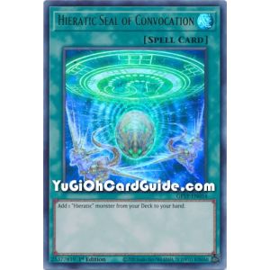 Hieratic Seal of Convocation (Ultra Rare)