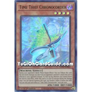 Time Thief Chronocorder (Ultra Rare)