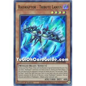 Raidraptor - Tribute Lanius (Ultra Rare)