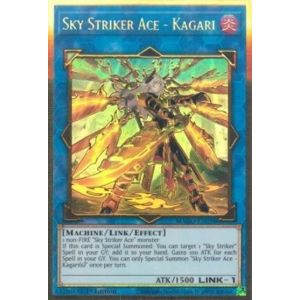 Sky Striker Ace - Kagari - Alternate Rare (Premium Gold Rare)