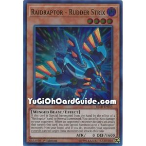 Raidraptor - Rudder Strix (Ultra Rare)